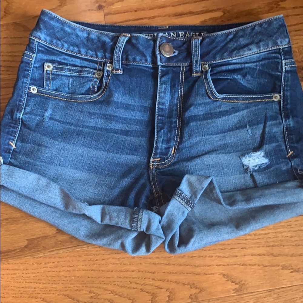American Eagle super stretch hi- rise shortie